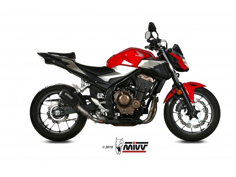 Evacuare MIVV MK3 H.075.SM3B Black Stainless Steel