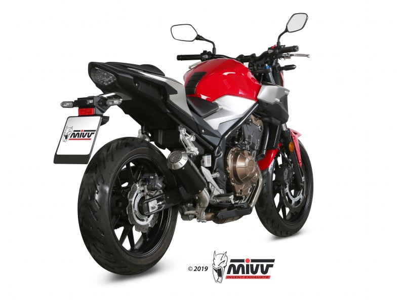 Evacuare MIVV MK3 H.075.SM3B Black Stainless Steel