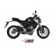 Sistem de evacuare complet 1x1 MIVV MK3 H.076.SM3B Black Stainless Steel