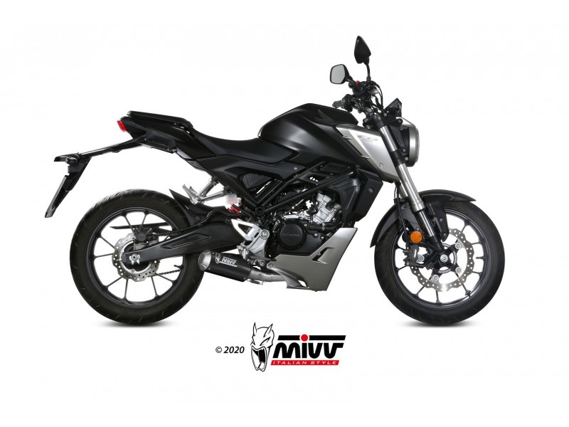 Sistem de evacuare complet 1x1 MIVV MK3 H.076.SM3C Carbon