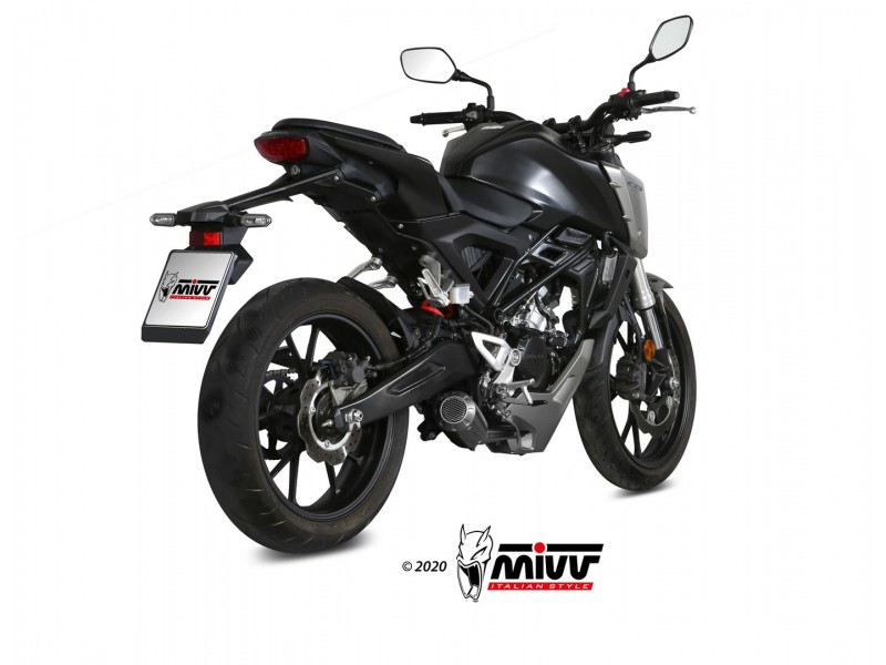 Sistem de evacuare complet 1x1 MIVV MK3 H.076.SM3C Carbon