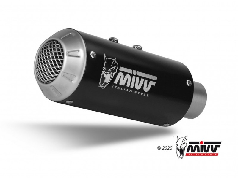 Evacuare MIVV MK3 KT.020.SM3B Black Stainless Steel