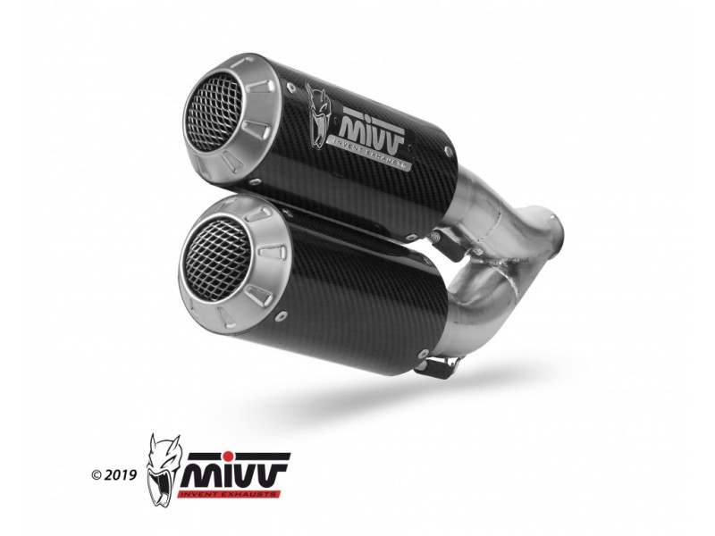 Kit 2 evacuari MIVV MK3 KT.022.LM3C Carbon Kit 2 evacuari MIVV MK3 KT.022.LM3C Carbon