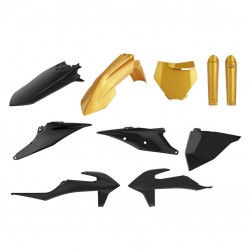 Kit plastice POLISPORT 91052 Gold/black
