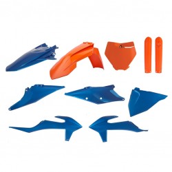 Kit plastice POLISPORT 91053 Blue/orange