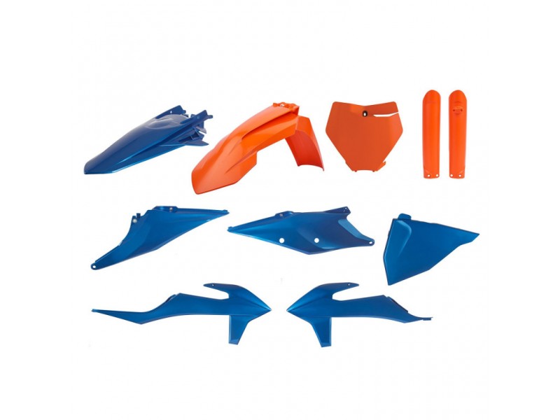Kit plastice POLISPORT 91053 Blue/orange Kit plastice POLISPORT 91053 Blue/orange