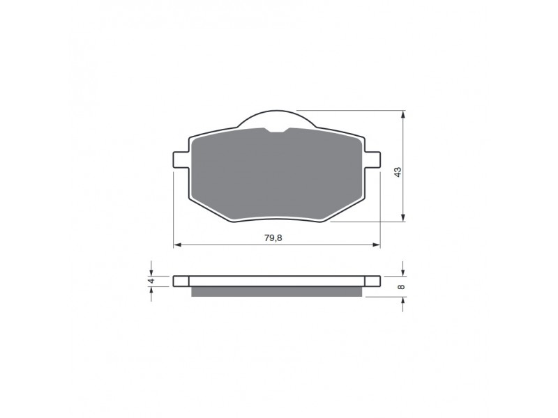Placute de frana GOLDFREN 322 S33 STREET FRONT Placute de frana GOLDFREN 322 S33 STREET FRONT