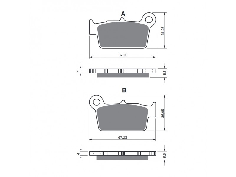 Placute de frana GOLDFREN 346 K5 Placute de frana GOLDFREN 346 K5