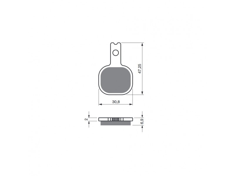 Placute de frana GOLDFREN 368 S3 Placute de frana GOLDFREN 368 S3
