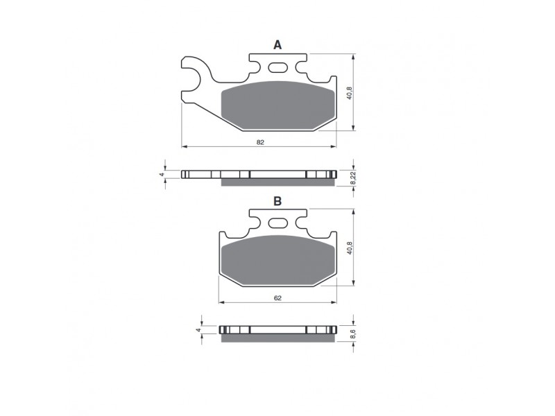 Placute de frana GOLDFREN 374 S3 Placute de frana GOLDFREN 374 S3