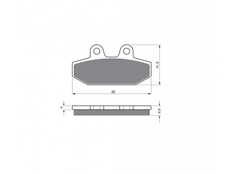 Placute de frana GOLDFREN 395 S33 STREET FRONT Placute de frana GOLDFREN 395 S33 STREET FRONT