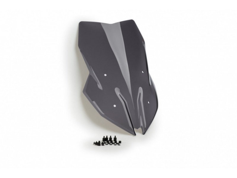 Windscreen PUIG TOURING 20391F dark smoke