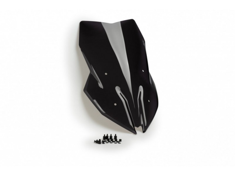 Windscreen PUIG TOURING 20391N Negru