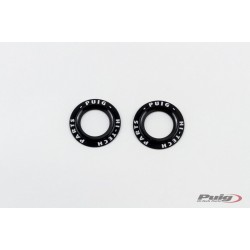 Rings for axle sliders PUIG PHB19 20271N aluminium Negru