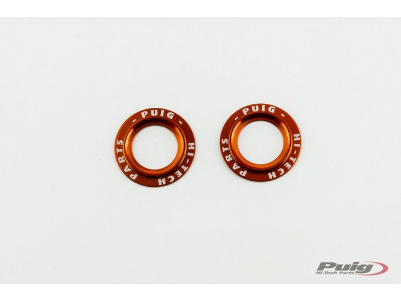 Rings for axle sliders PUIG PHB19 20271T aluminium portocaliu