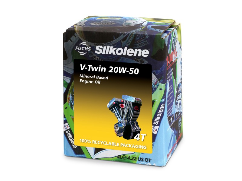 Ulei de motor SILKOLENE V-TWIN 20W-50 MINERAL 601452789 4 l