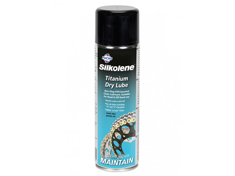 Spray de lubrifiat lantul SILKOLENE TITANIUM DRYLUBE SP 601399053 0,5 l Spray de lubrifiat lantul SILKOLENE TITANIUM DRYLUBE SP 601399053 0,5 l