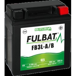 Baterie cu gel FULBAT FB3L-A/B GEL (YB3L-A/B GEL)