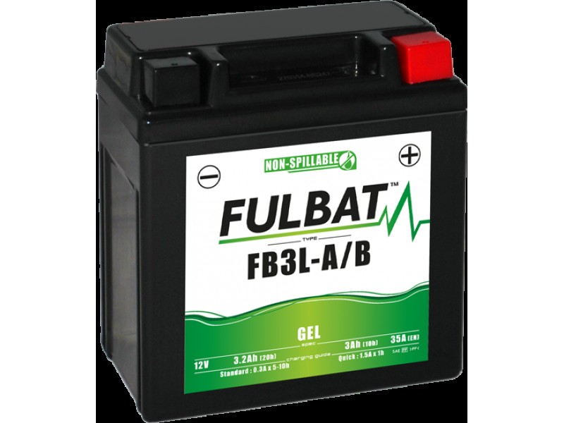Baterie cu gel FULBAT FB3L-A/B GEL (YB3L-A/B GEL) Baterie cu gel FULBAT FB3L-A/B GEL (YB3L-A/B GEL)