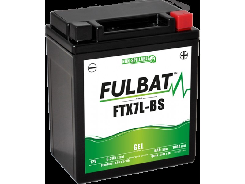 Baterie cu gel FULBAT FTX7L-BS GEL (YTX7L-BS GEL) Baterie cu gel FULBAT FTX7L-BS GEL (YTX7L-BS GEL)