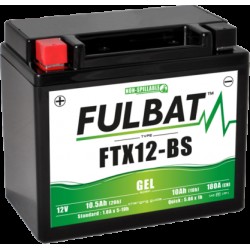 Baterie cu gel FULBAT FTX12-BS GEL (YTX12-BS GEL)