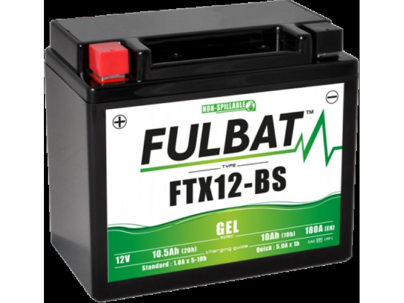 Baterie cu gel FULBAT FTX12-BS GEL (YTX12-BS GEL) Baterie cu gel FULBAT FTX12-BS GEL (YTX12-BS GEL)