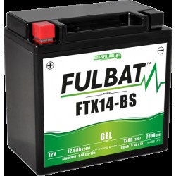 Baterie cu gel FULBAT FTX14-BS GEL (YTX14-BS GEL)