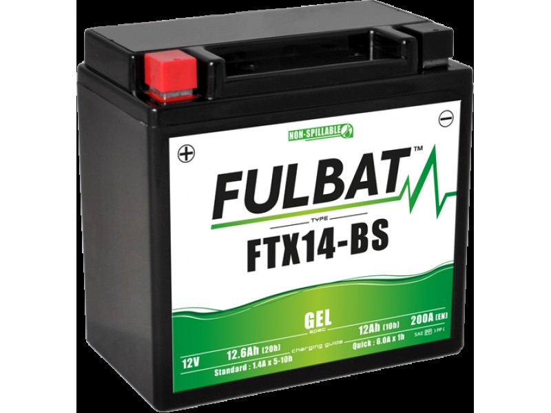 Baterie cu gel FULBAT FTX14-BS GEL (YTX14-BS GEL) Baterie cu gel FULBAT FTX14-BS GEL (YTX14-BS GEL)