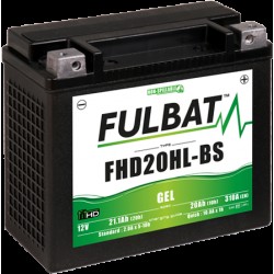 Baterie cu gel FULBAT FHD20HL-BS GEL (Harley.D) (YHD20HL-BS GEL)