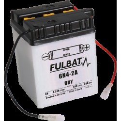 Baterie conventionala FULBAT 6N4-2A include electrolit