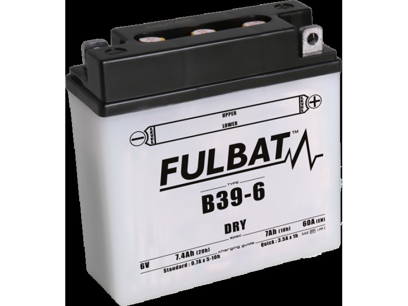 Baterie conventionala FULBAT B39-6 include electrolit