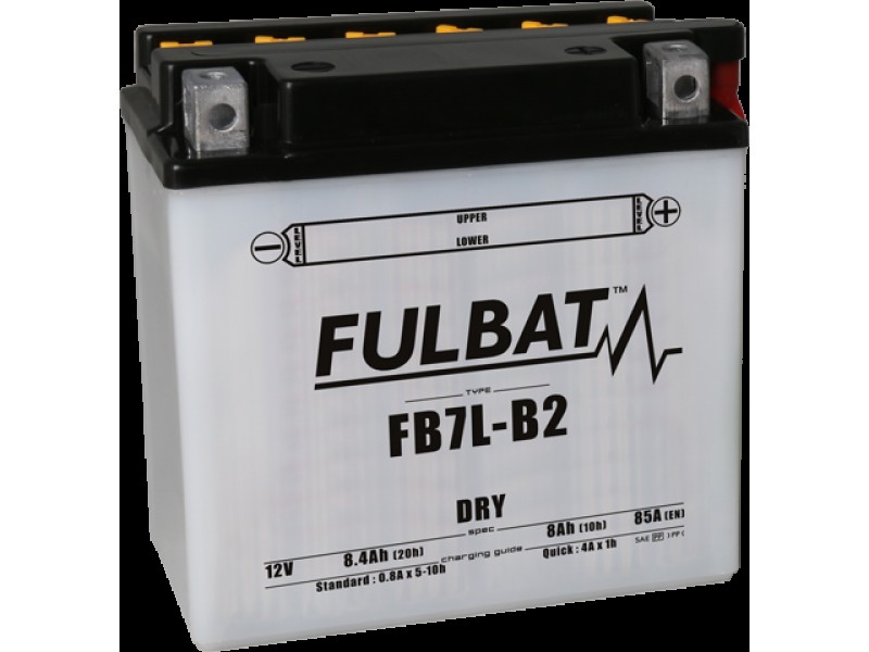 Baterie conventionala FULBAT FB7L-B2 (12N7-3B) (YB7L-B2) include electrolit Baterie conventionala FULBAT FB7L-B2 (12N7-3B) (YB7L-B2) include electrolit