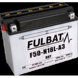 Baterie conventionala FULBAT F50-N18L-A3 (Y50-N18L-A3) include electrolit
