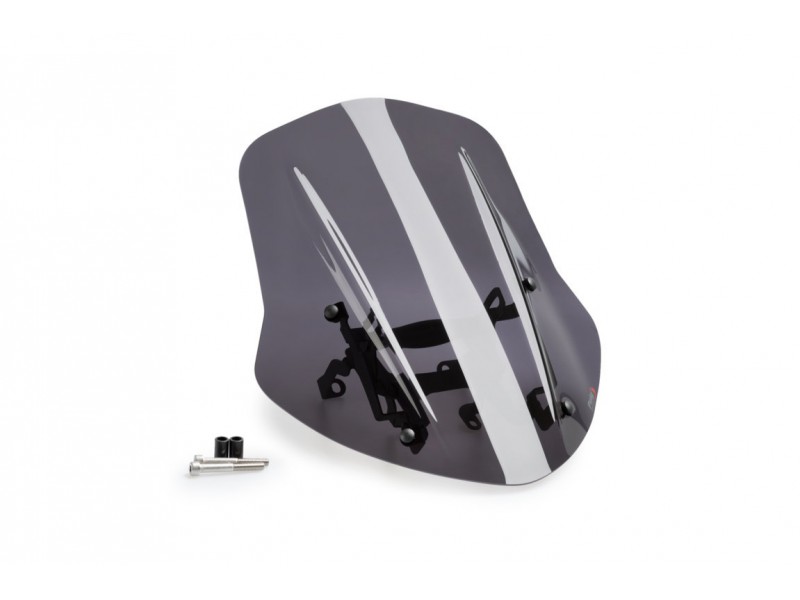 Windshield PUIG NEW. GEN TOURING 3775F dark smoke ajustabila