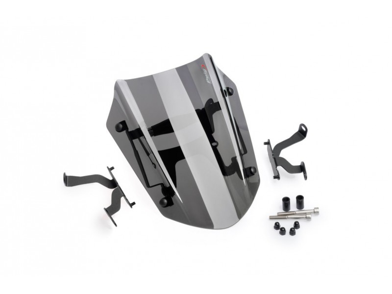 Windshield PUIG NEW. GEN TOURING 3775H smoke ajustabila