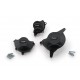 Engine protective covers PUIG 20625N Negru included right, left and alternator caps