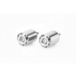 Bar ends PUIG LONG 20439P argintiu