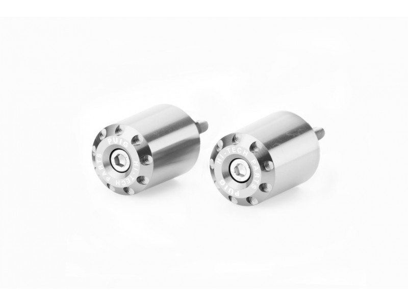Bar ends PUIG LONG 20439P argintiu