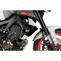 Side spoilers PUIG DOWNFORCE 20380N Negru