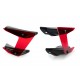 Side spoilers PUIG DOWNFORCE 20380R Rosu