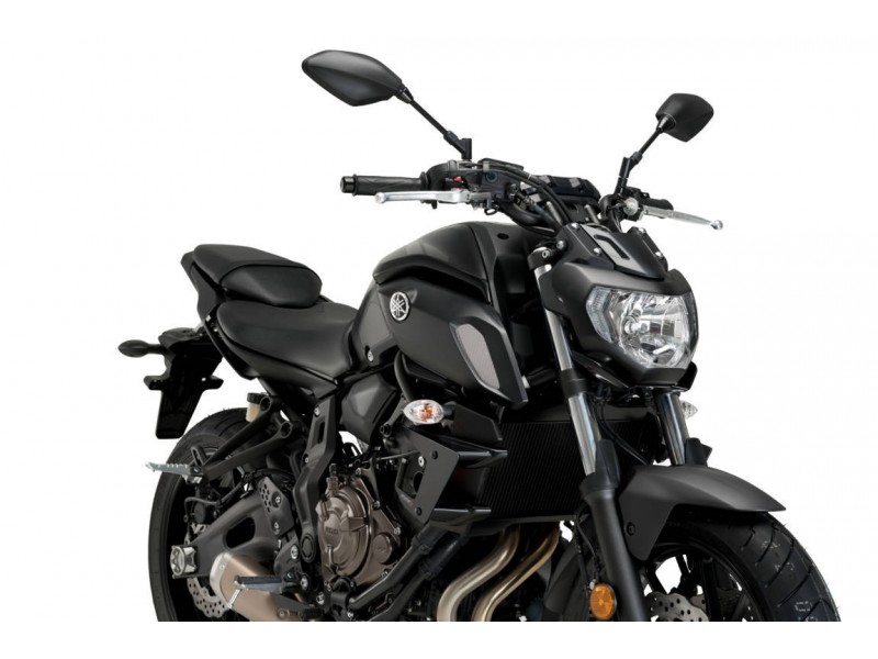 Side spoilers PUIG DOWNFORCE 20381N Negru