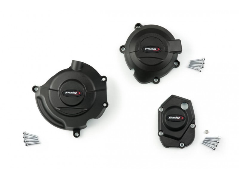 Engine protective covers PUIG 20417N Negru