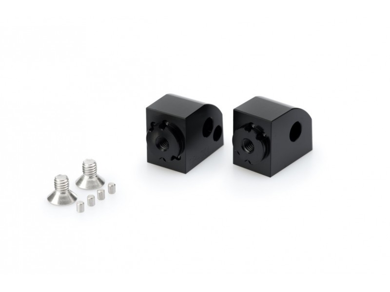 Footpeg adapters PUIG 20305N ajustabila Negru