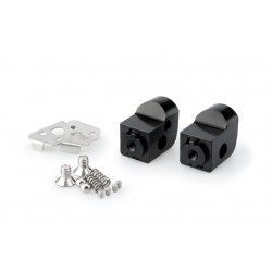Footpeg adapters PUIG 20326N ajustabila Negru