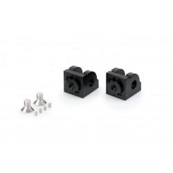 Footpeg adapters PUIG 20317N ajustabila Negru