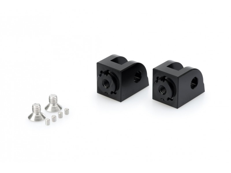 Footpeg adapters PUIG 20318N ajustabila Negru