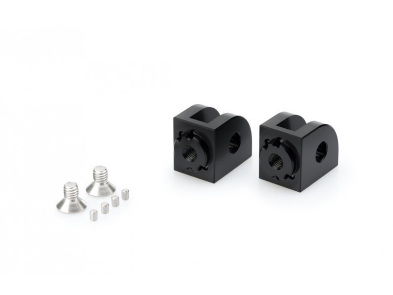 Footpeg adapters PUIG 20320N ajustabila Negru