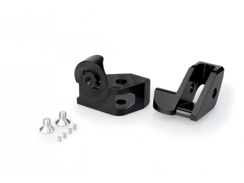 Footpeg adapters PUIG 20322N ajustabila Negru