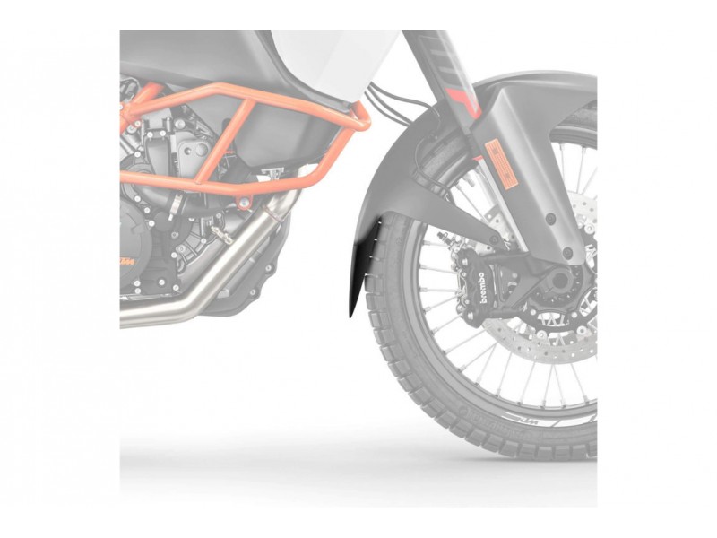 Front fender extension PUIG 20475N Negru
