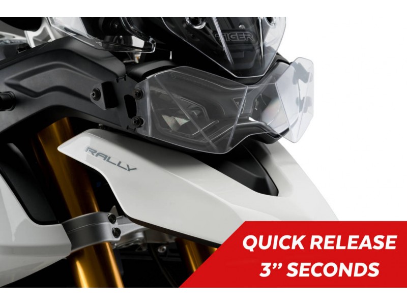 Headlight protector PUIG 20377W transparent Headlight protector PUIG 20377W transparent